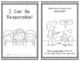 I Can Be Responsible Social Studies Emergent Reader Kindergarten First Grade Kindergarten Social Studies Emergent Readers Kindergarten Social Studies