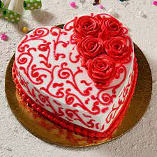 See more ideas about valentine cake, cake name, happy. Valentine Cakes Online Send Valentines Day Cake Ferns N Petals