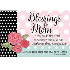 Unique mothers day quotes images. Mother S Day Message Card Blessings For Mom B1801