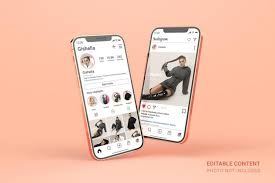 Download Phone Instagram Mockup Psd 500 High Quality Free Psd Templates For Download