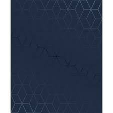 Superfresco Easy Kabuki Prism Blue Removable Wallpaper In 2020 Blue Accent Walls Vinyl Wallpaper Removable Wallpaper