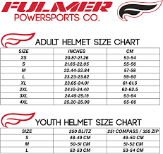 45 inquisitive four wheeler helmet size chart