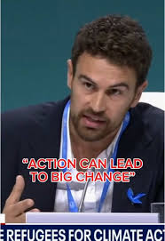 Inclusion of Refugees in Climate Policy Advocated by UNHCR Ambassador Theo  James