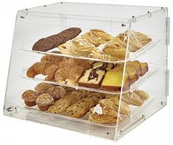 The construction is very durable and allows for easy viewing of contents while protecting your items from handling. Winco Adc 3 3 Tier Acrylic Pastry Display Case