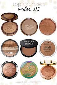 Top Bronzers Under 15 Lovecheeta Summer Makeup Tan Bronzed Tanned Makeup Summer Glow Makeup Summer Makeup