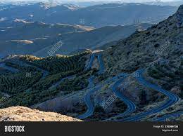 The stage was won by a stunning solo break by damiano caruso who stayed clear for 70km to win atop alto de velefique, with roglic second and mas third. Alto De Velefique High Image Photo Free Trial Bigstock