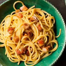 Nigella Lawson S Spaghetti Carbonara Recipe How To Eat Recipe Nigella Lawson Recipes Carbonara Recipe Spaghetti Carbonara