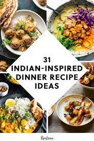 31 Indian Inspired Dinner Recipe Ideas Recipes Indian Food Recipes Indian Food Recipes Vegetarian