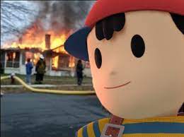 What Happens When Ness Is Grounded Super Smash Bros Memes Smash Bros Funny Smash Bros