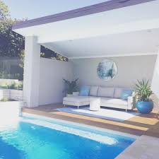 369 Aprecieri 35 Comentarii Jen Farr Designdevotee Pe Instagram Might Be A Good Idea To Spend Sunday Here Going Backyard Pool Pool Houses Pool Gazebo