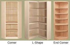 Contemporary Bookcase Collection Unfinished Furniture Unfinished Furniture Corner Furniture Bookcase