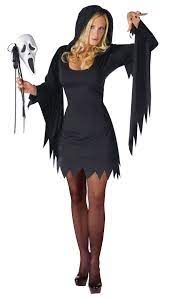 Ghost Face Female Adult Halloween Costume, Plus (16-20) - Walmart.com