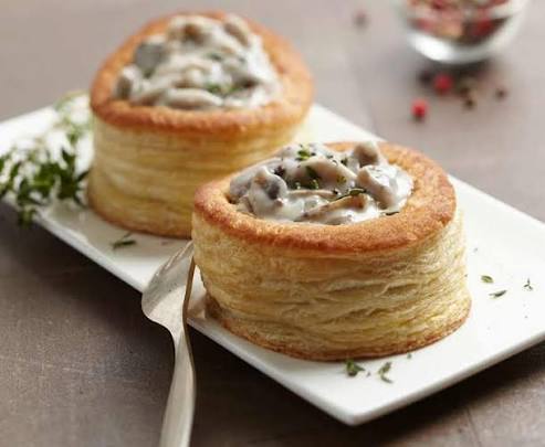 Mushroom Vol-au-Vent