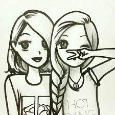 Desenho de best friends foverer pesquisa google bff fotos. 10 Mejor Para Desenhos Kawaii Para Colorir Bff Indubeed