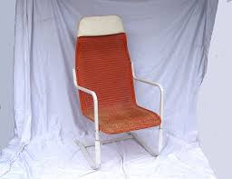 Reserved For Steve Hoffmann Retro Orange Patio Chair Etsy Wicker Patio Chairs Retro Patio Furniture Vintage Outdoor Furniture