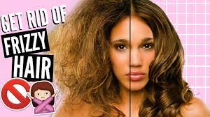 Always comb tangled hair starting near the ends. 10 Ways To Get Rid Of Frizzy Hair Youtube