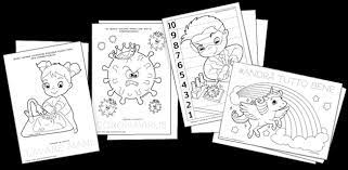 9 immagini gratis per bambini, ragazzi e adulti in diversi stili, kawai, stilizzato, antistress, geometrico, realistico. Disegni Coronavirus Per Bambini Da Colorare Gratis