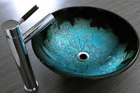 bathroom sink, glass vessel sinks