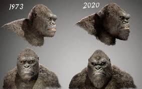 Kong (2021) online movie godzilla vs. Visual Comparison Of The New Kong From Godzilla Vs Kong 2020 And Skull Island Godzilla News Godzillavskong