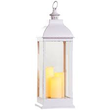 Laterne Mit 3 Led Kerzen Danisches Bettenlager
