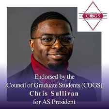 Chris Sullivan for AS President (He/Him)