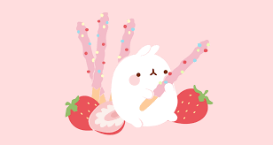 Free Cute Wallpaper Please Follow Cute Laptop Wallpaper Cute Desktop Wallpaper Molang Wallpaper