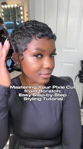 How to Style My Pixie Cut with No Edges