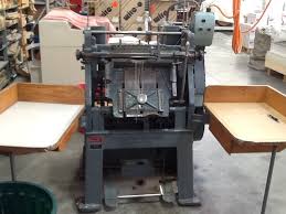 Front Of Overcast Sewing Machine Made 1940s Bookbinding Bookbinding Gas Grill Outdoor Decor