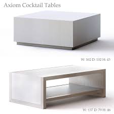 Barstools & counterstools bar tables dining chairs dining tables lighting lighting. 3d Bernhardt Axiom Cocktail Tables Cgtrader