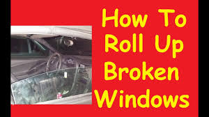 Eroded wiring is likewise a typical reason for power window wont go up quick fix not opening, and this is especially valid for more established vehicles. How To Roll Up Stuck Broken Car Window Switch Motor Jump Video Diy Youtube