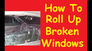 In this video we show and explain whats going on and why it wont roll down for the 1st and. How To Roll Up Stuck Broken Car Window Switch Motor Jump Video Diy Youtube