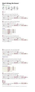 Don T Bring Me Down Elo Http Myuke Ca Ukulele Chords Songs Ukulele Songs Guitar Chords For Songs