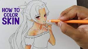 Maybe you would like to learn more about one of these? How To Color Anime Skin Using Colored Pencils Easy Tutorial Youtube