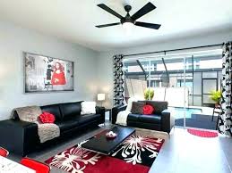 So here, we have gathered some spectacular red living room ideas for you to sift through and choose the best according to your requirements. Grey Red Black Living Room Bedroom White Gray Bac Ojj