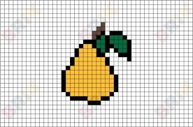 Pear Pixel Art Pixel Art Pattern Pixel Art Pixel Art Design