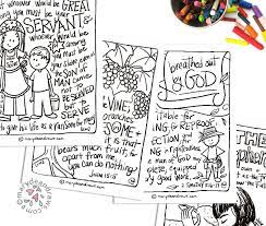 John 14:2 coloring with timeline. Printable Bible Verse Coloring Pages Cards Big Truths For Little Hearts 2