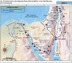 Hay varias cadenas de montañas que se encuentran dispersos en toda la parte norte del. Mapas Biblicos El Exodo De Los Israelitas De Egipto Y Su Entrada En Canaan Bible Mapping Bible Exodus