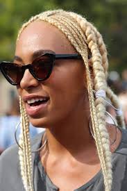 Different types of braids styles for black hair: Braids And Beads Elle Magazine Examines Black Hairstyles In America The Frugalista Life
