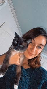 Lost black collared cat at Ghim Moh staircase