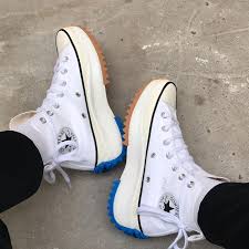 Run Star Hike Jw Anderson White Shoes Fashion Photography Converse Nike Converse