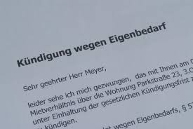 Da das mietverhältnis damit länger als 5 jahre bestand, beträgt die gesetzliche kündigungsfrist 6 monate. Eigenbedarfskundigung Das Mussen Sie Beachten Das Haus