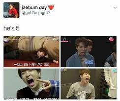 90 Of Idols Real Personalities One Of The Reasons We Love Them Tho Got7 Funny Got7 Meme Got7 Youngjae