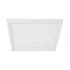 Feit Electric 7 5 In 12 Watt Title 24 Dimmable White Integrated Led Square Flat Panel Ceiling Flush Mount With Color Change Cct 74208 Ca V2 The Home Depot
