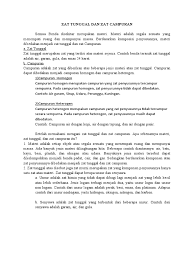 Maybe you would like to learn more about one of these? Materi Zat Tunggal Dan Zat Campuran