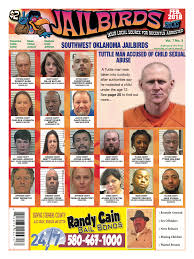 COMANCHE, CADDO, COTTON, KIOWA, TILLMAN, JACKSON, STEPHENS, GRADY -  February 2018 - JAILBIRDS