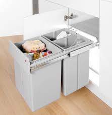 Bio Treble Waste Bin Kitchen Bin Recycling Bins Kitchen Kitchen Sink Storage