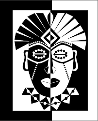 Black And White African Artwork Pin On Etnik