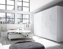 Chambre a coucher complete : Chambre Complete Adulte Blanc Design Hcommehome