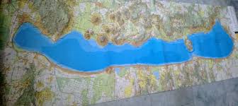 Arról, hogy ezek mennyire lehettek pontosak, illetve a balaton vízszintjének . Balaton Faliterkep Folias Cartographia 1 40 000 220x71 Cm B