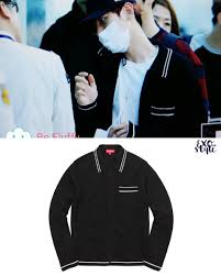 Cari harga dan promo terbaik untuk baekhyun pc dmumt diantara 74 produk. Exoxostyle On Twitter Airport Baekhyun In Supreme Zip Up Polo Sweater Us 158 ë°±í˜„ Cr Be Fluffy
